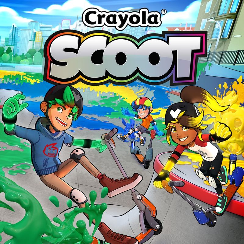 Crayola Scoot box art for Playstation 4